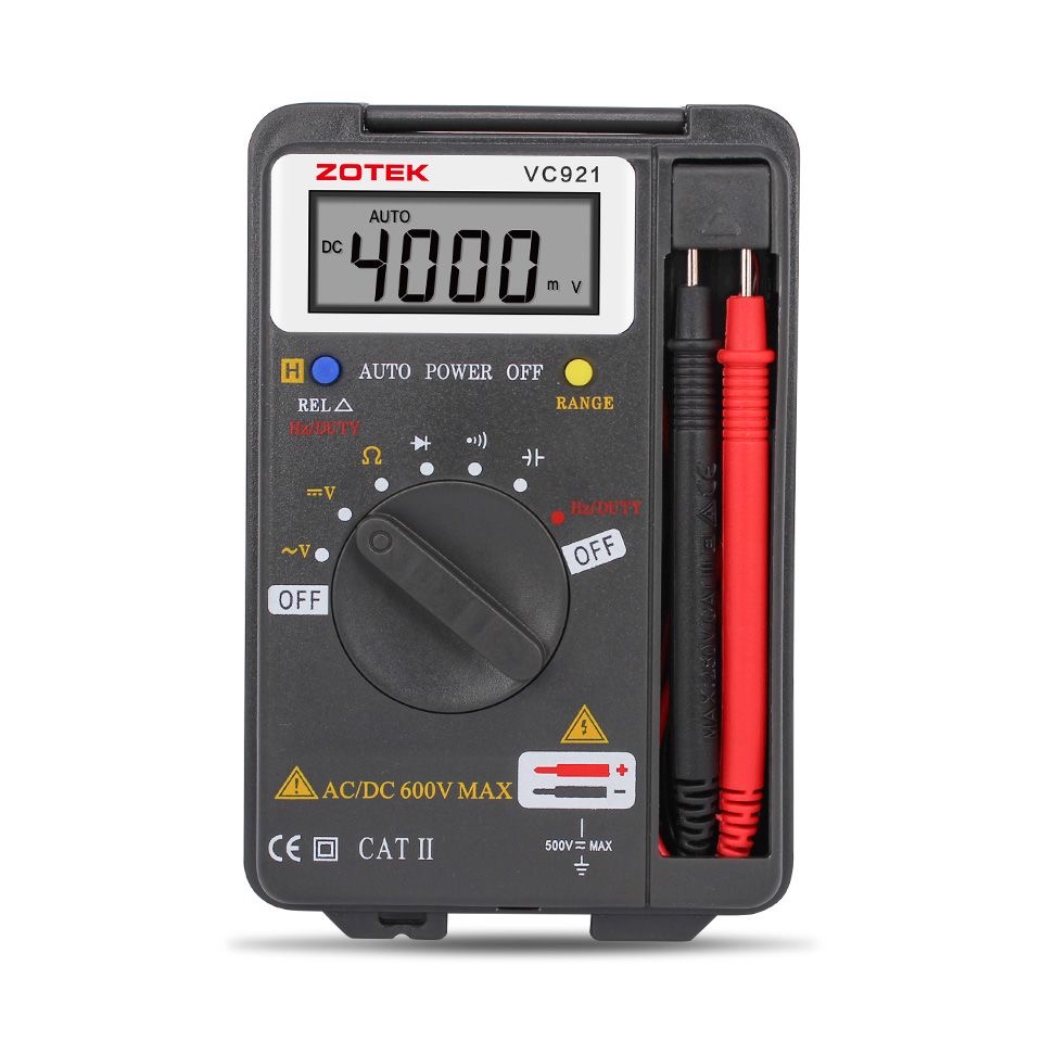 Đồng hồ vạn năng số CD800A CD800, thiết bị kiểm tra đa năng, DMM tất cả trong một