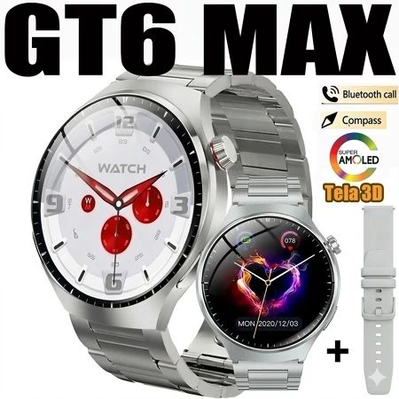 Đồng hồ thông minh Gt5 Pro 2026 gọi Bluetooth, GPS, màn hình AMOLED HD, hàng chính hãng