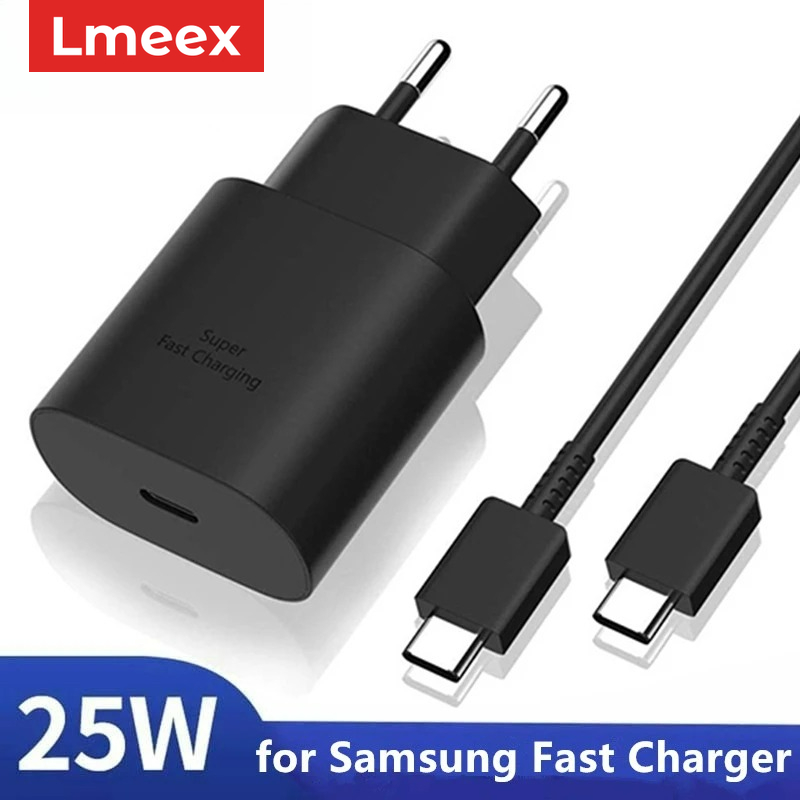 Cáp sạc nhanh 25W PD USB-C cho Samsung S25 Plus, S24, S23 Ultra