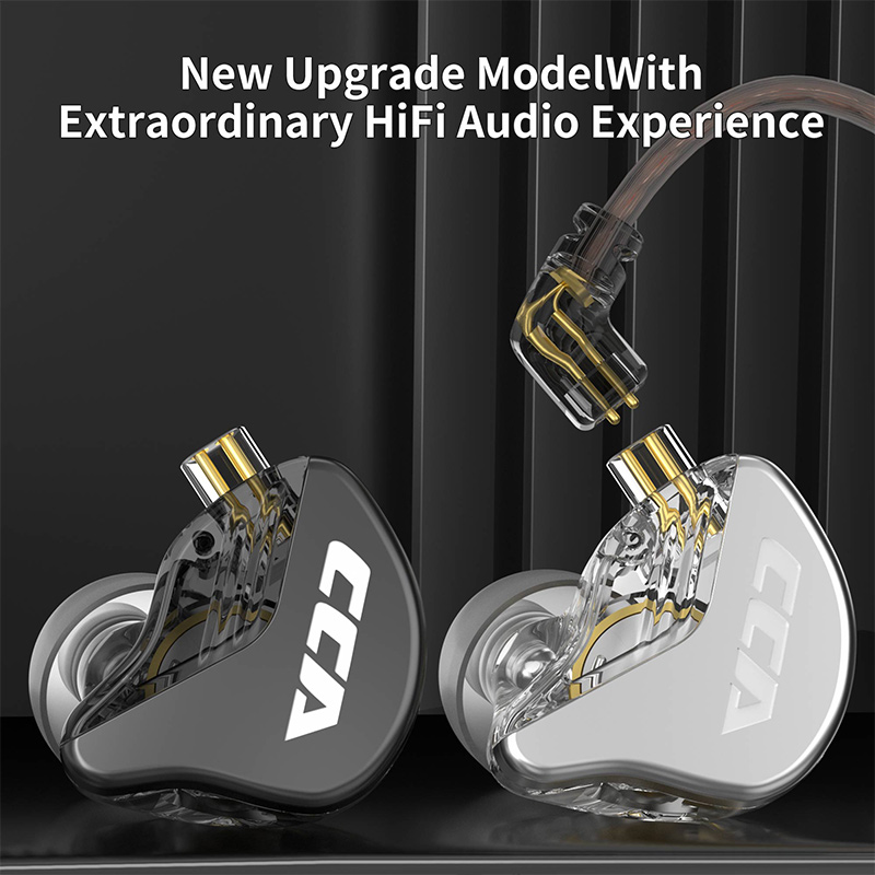 CCA CRA Dynamic Tai nghe màng HIFI In-Ear Có dây Fever In-Ear Tai nghe trò chơi có độ phân giải cao 
