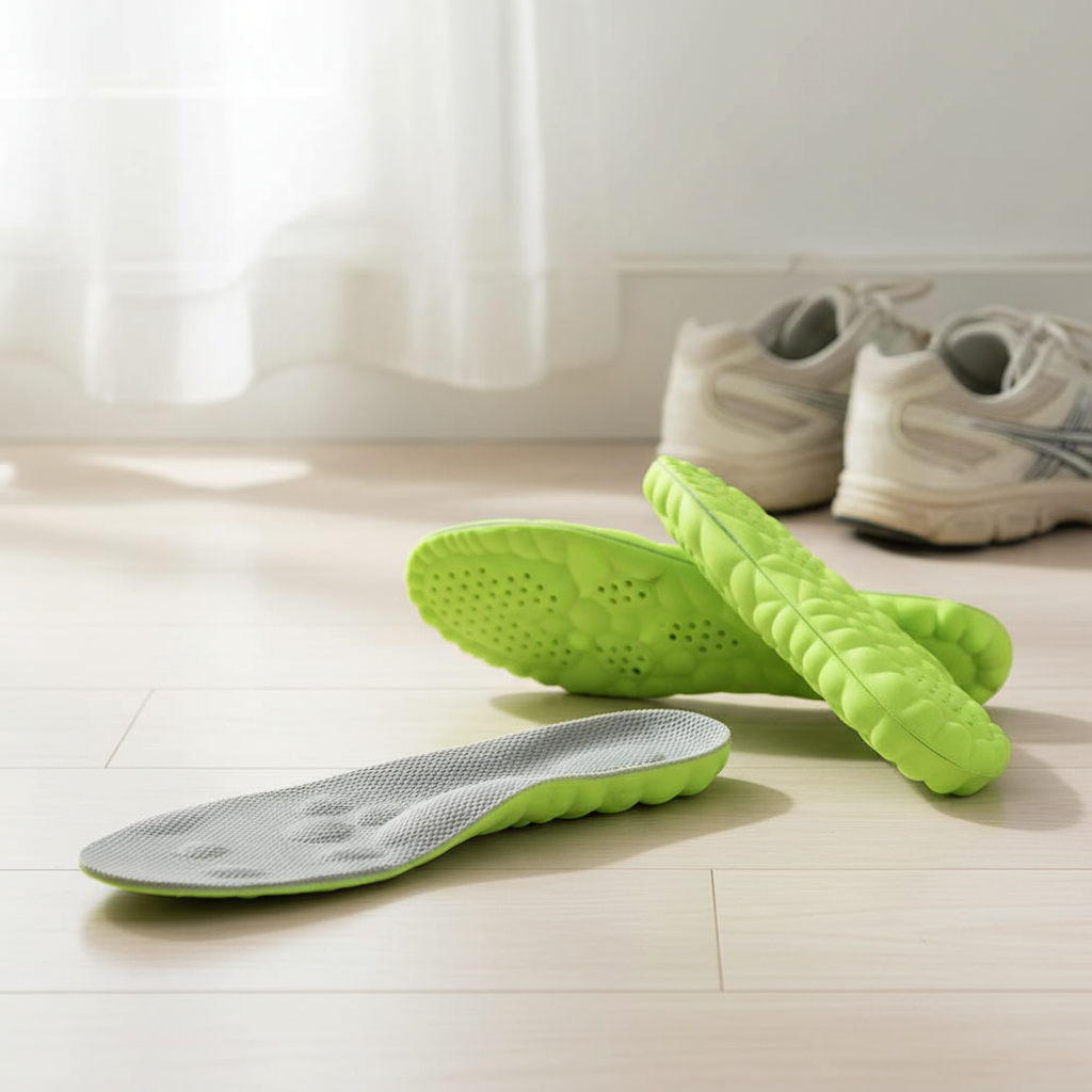 Lót giày MINSU M2352 4D Comfort cho nam và nữ - Đệm mềm, Chống trượt, Thấm hút ẩm, Kiểm soát mùi