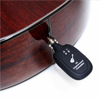  Hệ thống không dây guitar Miwayer A8 UHF, bộ phát và thu tích hợp, có thể sạc lại cho guitar điện và bass.