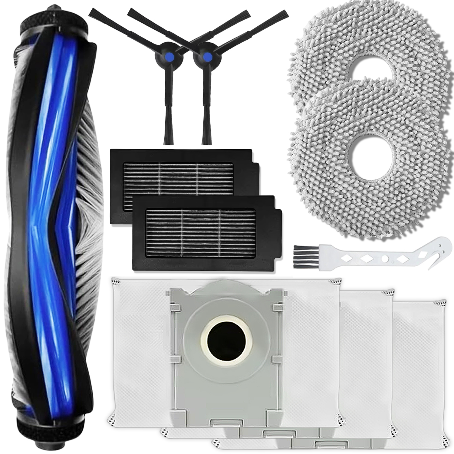 Bộ phụ kiện thay thế máy hút bụi robot cho Ecovacs Deebot T50 Pro Omni / T50 Omni / T50 MAX PRO