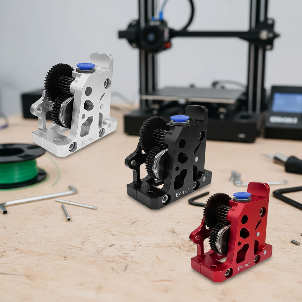 Tất cả các bộ phận máy in 3D HGX-LITE Extruder HGX-lite Dual Gear Extruder Bánh răng giảm tốc thép c