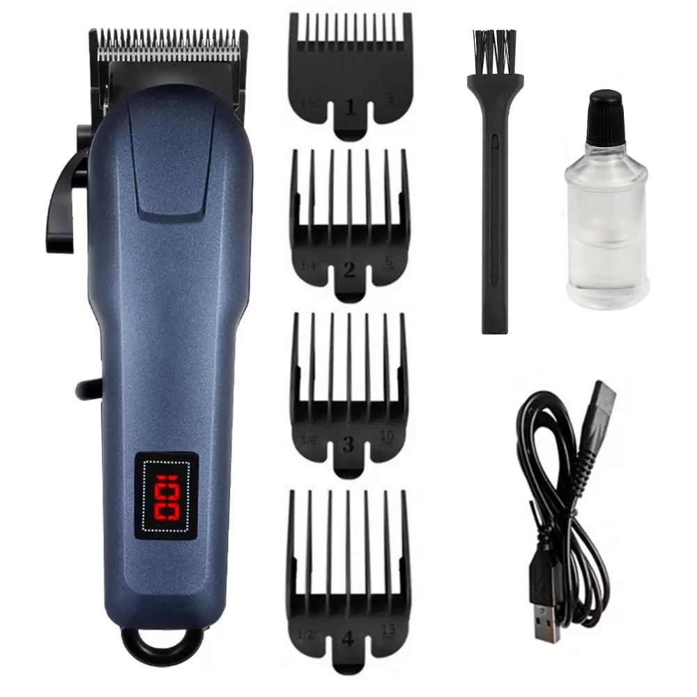 Tông đơ cắt tóc nam sạc lại được, tông đơ cắt tóc chuyên nghiệp, máy đẩy điện, dụng cụ cắt tóc, dụng