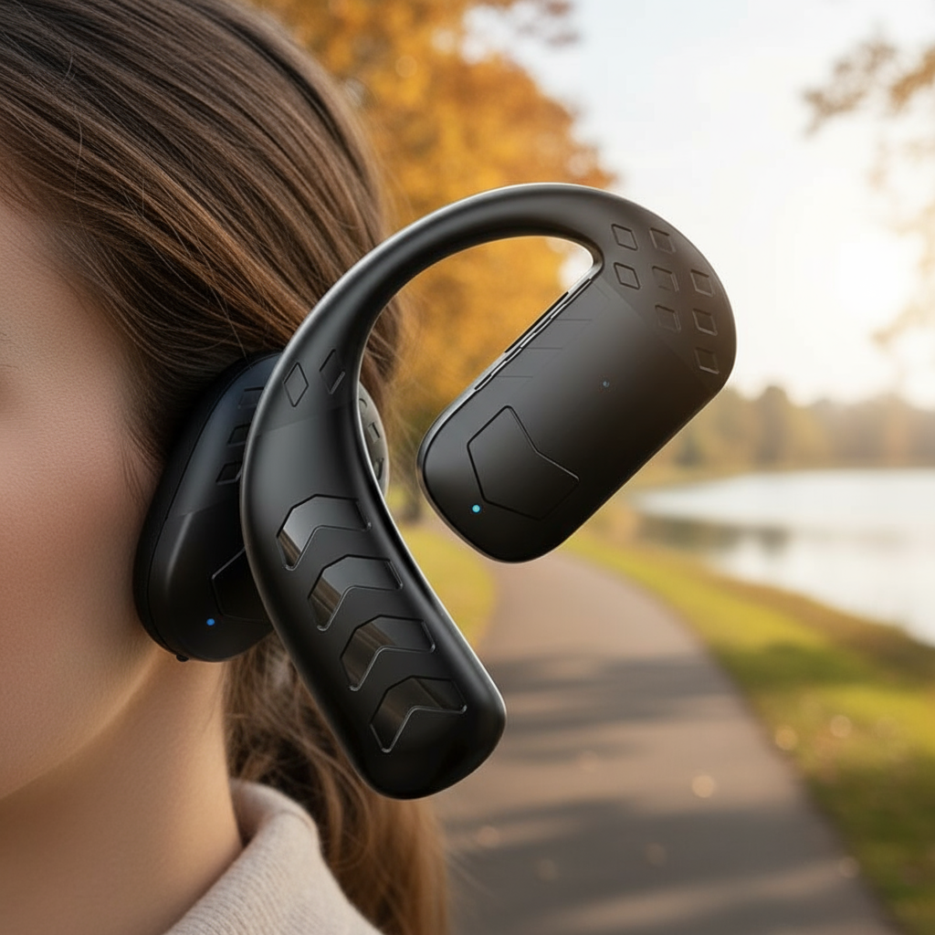 OWS T30 Tai nghe không dây mở tai, thiết kế móc tai, độ trễ thấp, Bluetooth 5.4, xoay 180°, phù hợp 