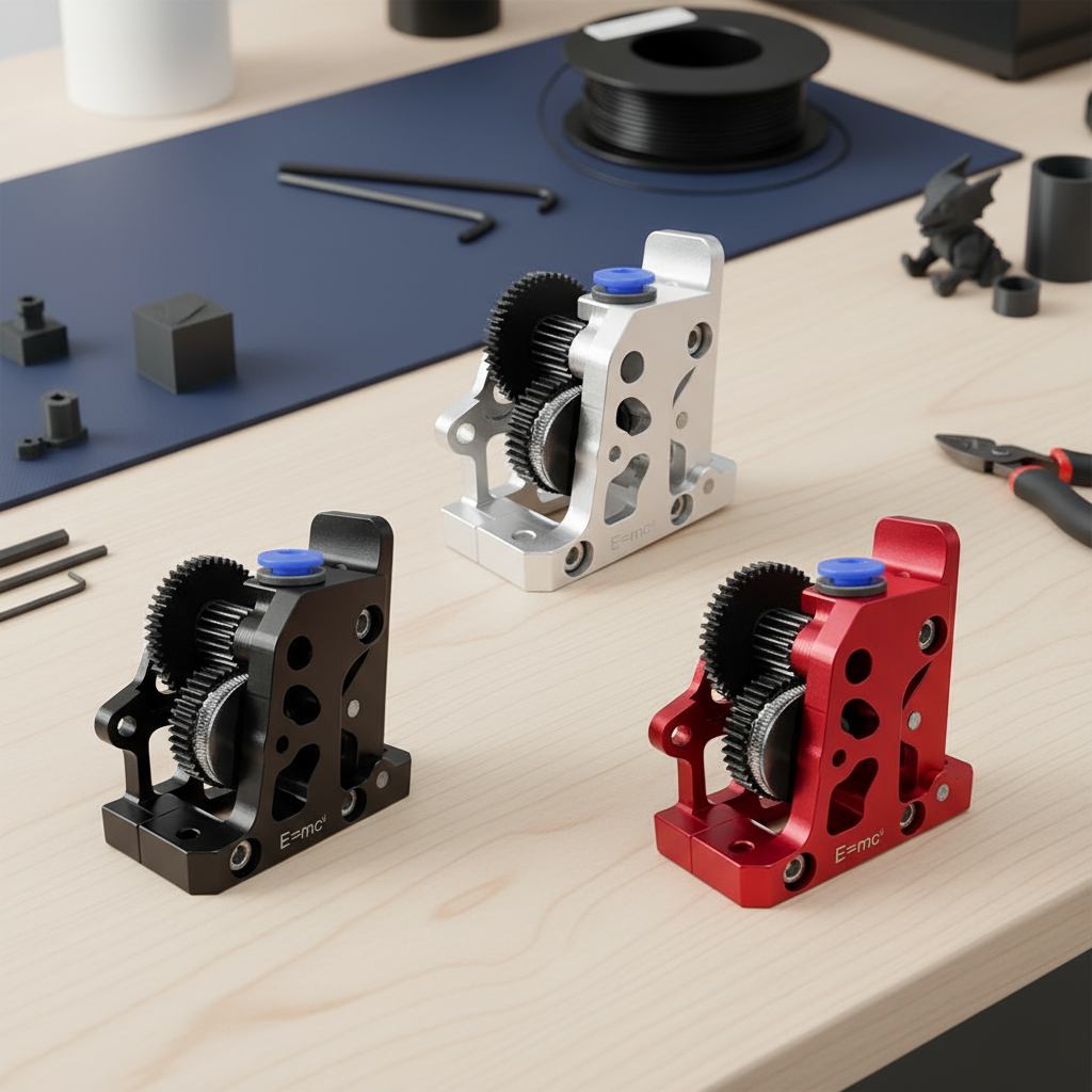 Bộ phận máy in 3D HGX-LITE Extruder Full Metal HGX-lite Bánh răng kép Extruder Bánh răng thép cứng g