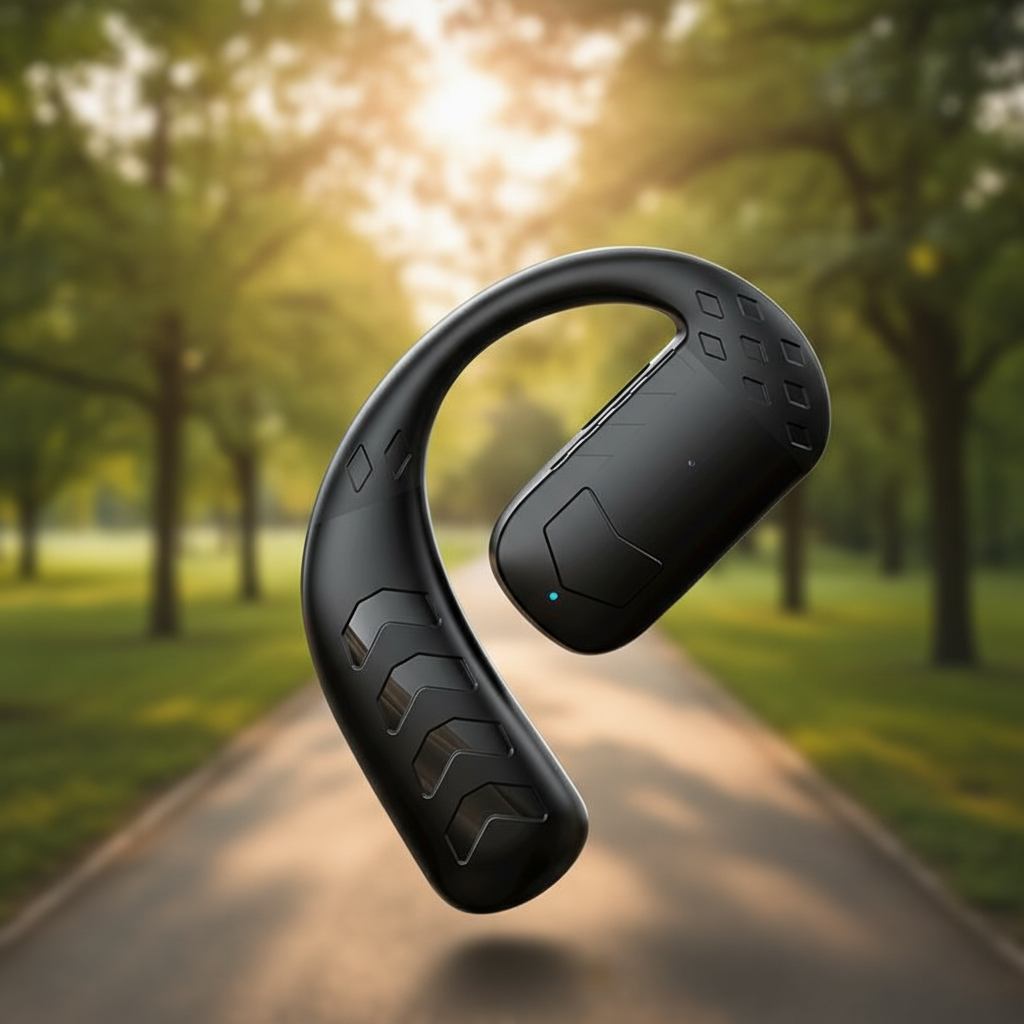 OWS T30 Tai Nghe Bluetooth 5.4 Không Dây Thiết Kế Móc Đơn Mở Lưng Độ Trễ Thấp Lái Xe 180° Xoay Kinh 