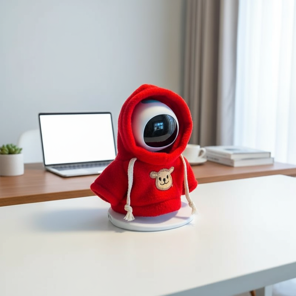 Bộ Giáng Sinh Eilik Robot Smart AI Tamagotchi: Combo Áo Len, Mũ & Khăn quàng cổ độc quyền (không có 