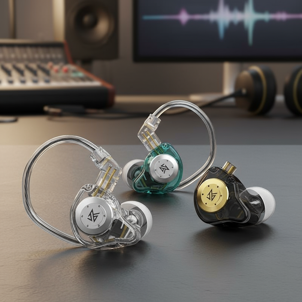KZ EDX Pro Dynamic In Ear Monitor Tai Nghe Có Dây, Âm Bass HiFi Stereo, Chơi Game, Nghe Nhạc, Chống 