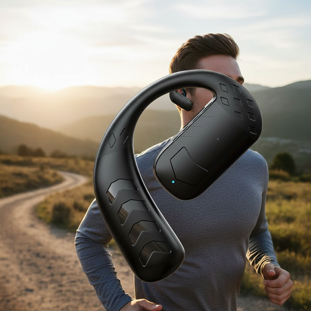 OWS T30 Tai nghe Bluetooth 5.4 Mở-Back Tai nghe không dây Một móc Kinh doanh Sử dụng Độ trễ thấp Xoa