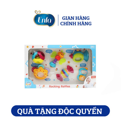 [Quà tặng không bán] Bộ lục lạc 6 món cho bé