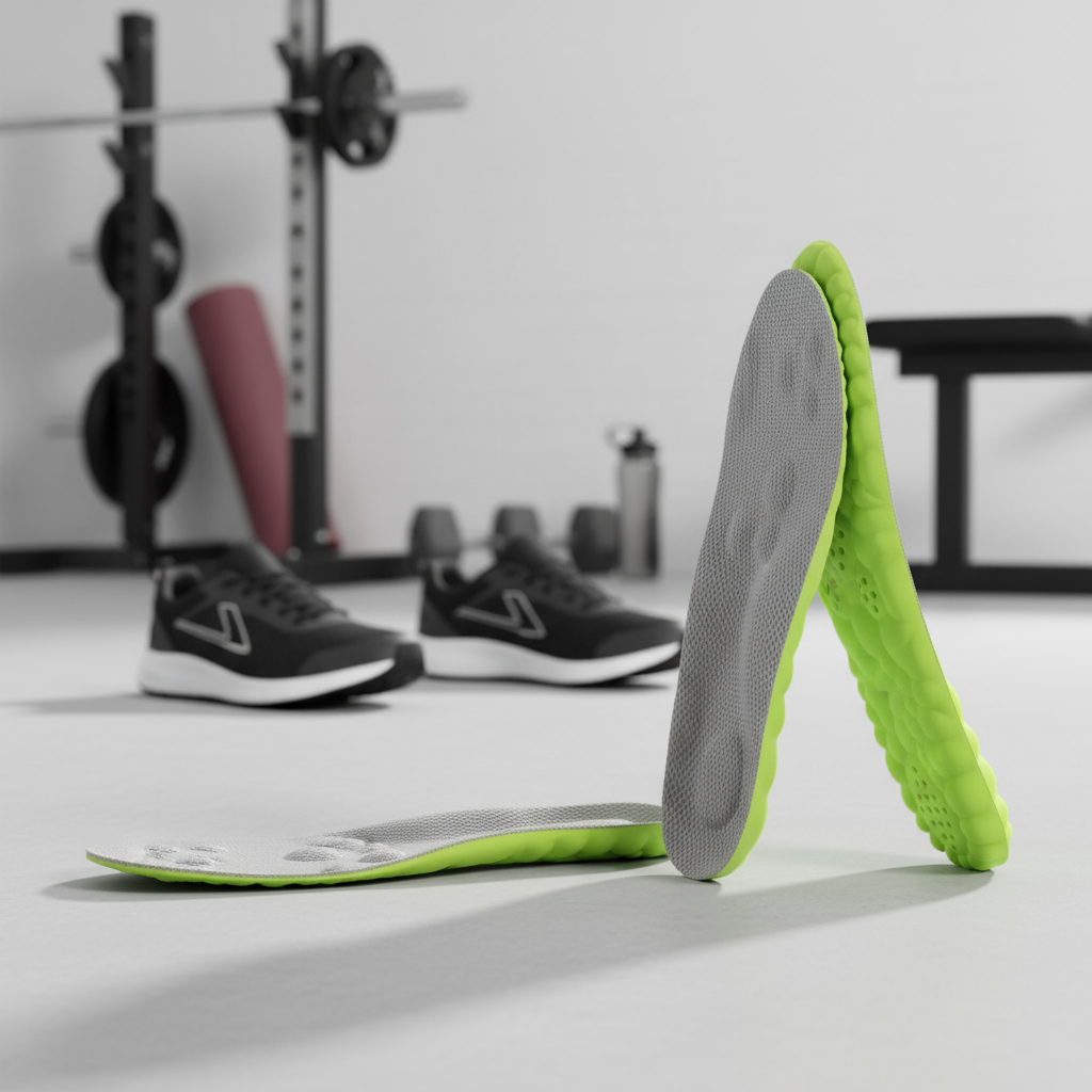 Lót giày bảo vệ MINSU M2352 4D - Đệm mềm, Chống trượt, Thấm hút, Khử mùi cho nam nữ