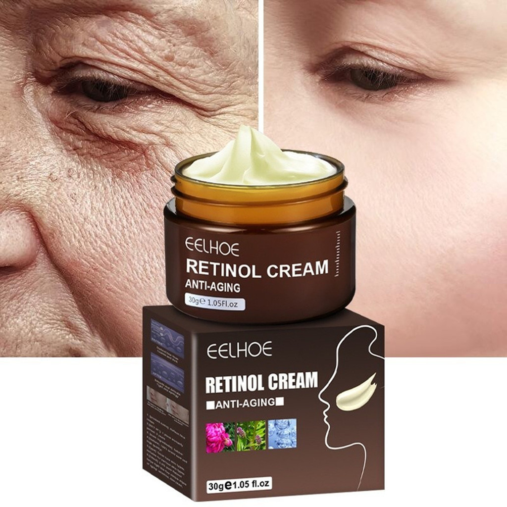 Kem dưỡng da mặt EELHOE chứa Retinol, giúp dưỡng ẩm và làm mềm da mặt.