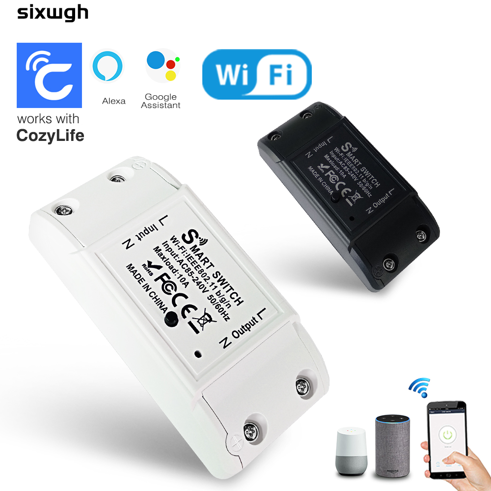 WiFi Smart Breaker Bộ điều khiển không dây Ứng dụng CozyLife Alexa Google Home