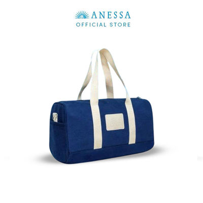 [HB GIFT] Túi Du Lịch Canvas xanh