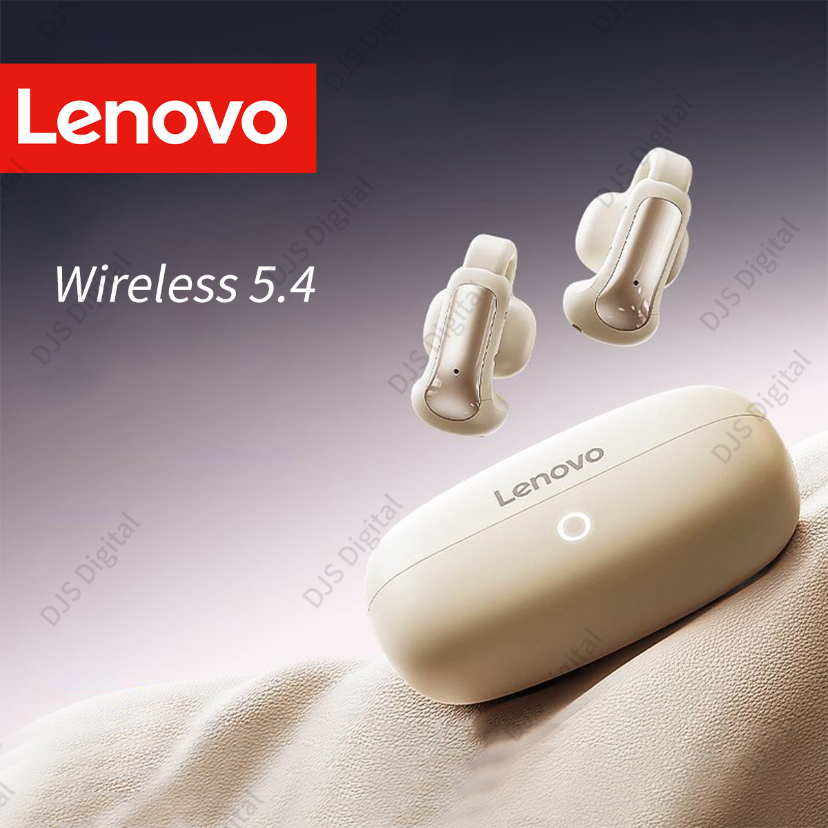 Lenovo EA400 Earbuds Bluetooth 5.4 Thiết kế tai người, tai nghe kẹp tai, thời lượng pin dài, chống ồ