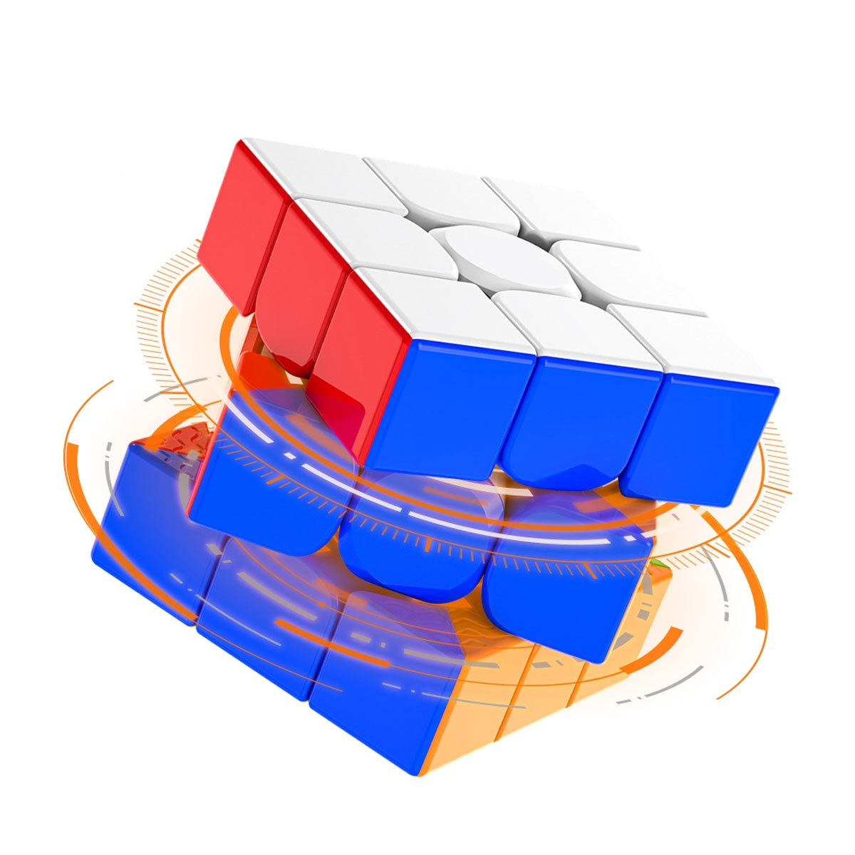 RS3M V5 3x3 Rubik nam châm chuyên nghiệp đồ chơi giảm căng thẳng
