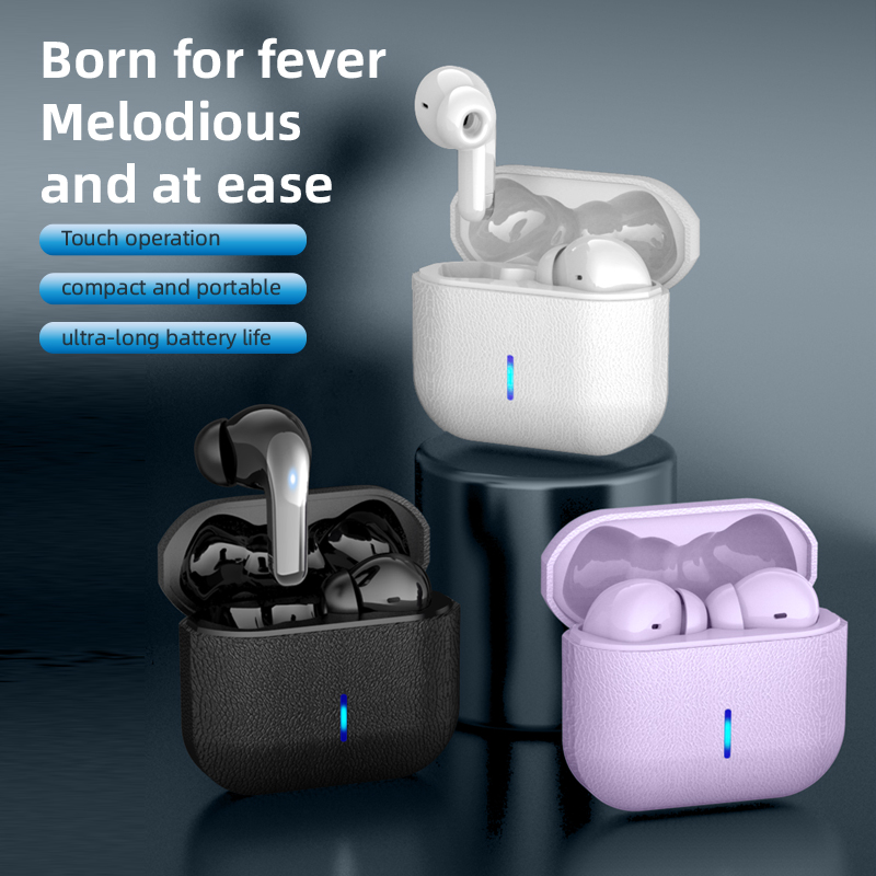 Tai nghe thời trang nhiều màu, màu đen/trắng/tím, EarPods phối đồ streetwear thời thượng