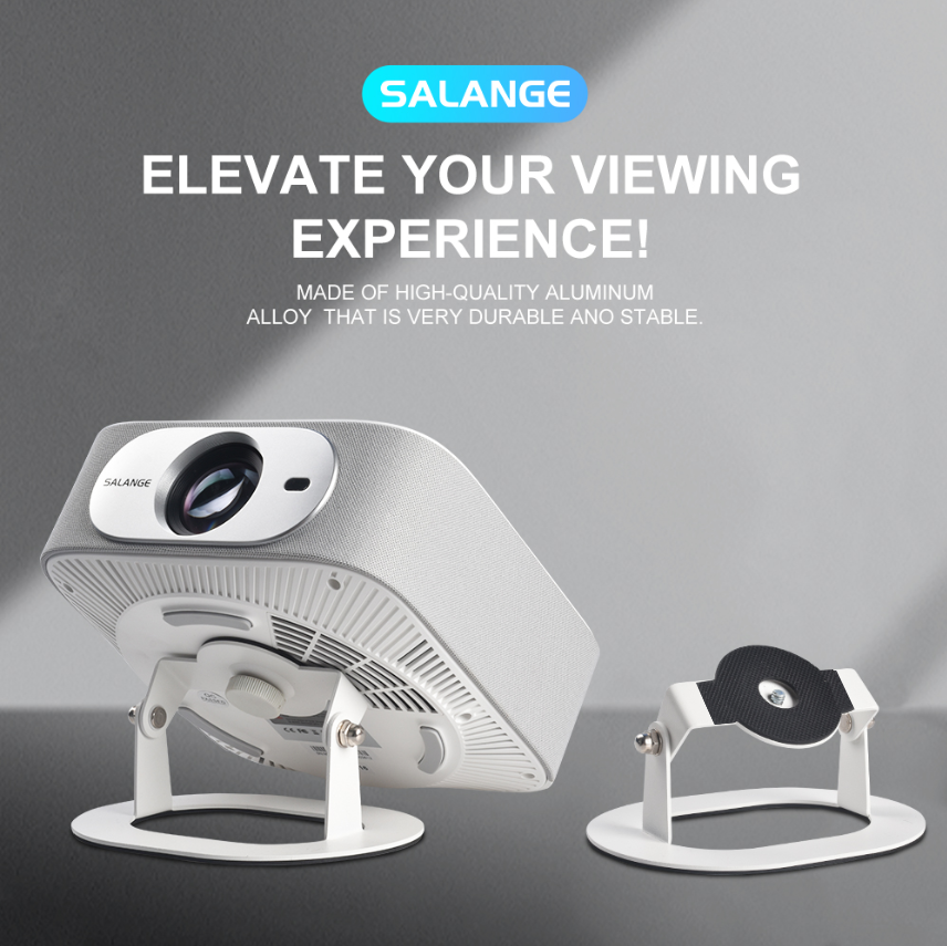 SALANGE - Giá đỡ máy chiếu để bàn, xoay, điều chỉnh, phù hợp cho XGIMI Xiaomi Halo+ P92Max HY300 Pro