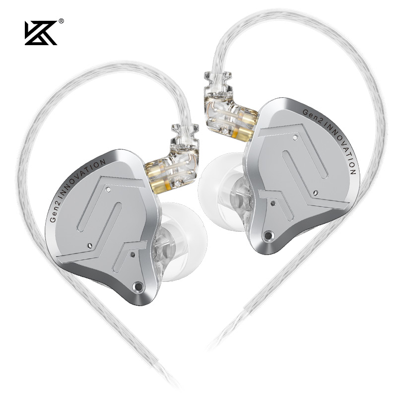 Tai nghe nhét tai KZ ZSN Pro 2 1BA+1DD công nghệ hybrid, âm trầm HIFI