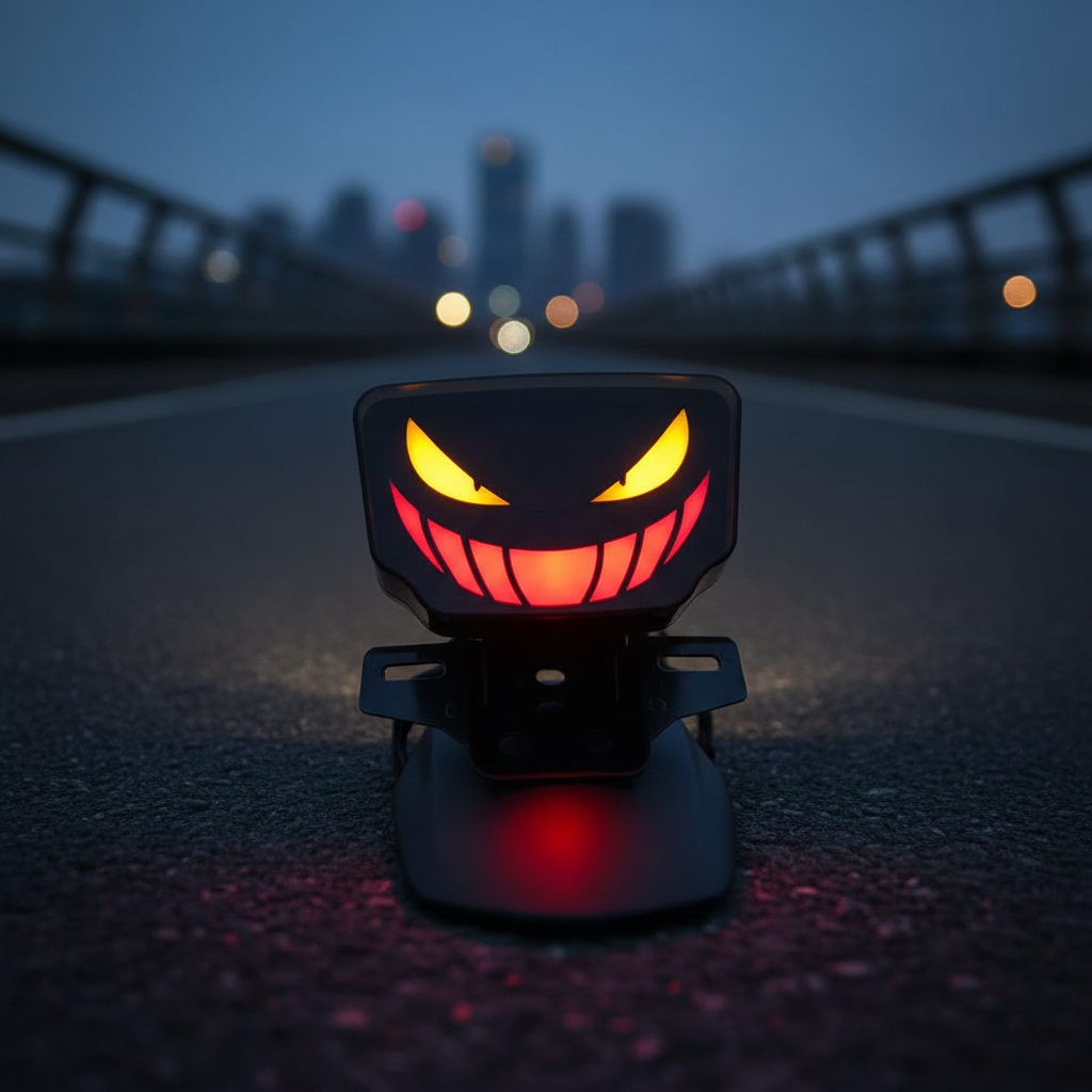 Cụm đèn hậu và xi nhan xe máy Devil Style, thay thế cho TMX125 TMX155 CG125 CG155