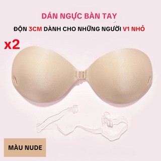 2 Chiếc Áo Ngực Push-Up Dày 3cm Có Dây Đeo - Silicon Y Tế Đóng Trước Cho Cốc Khỏa Thân