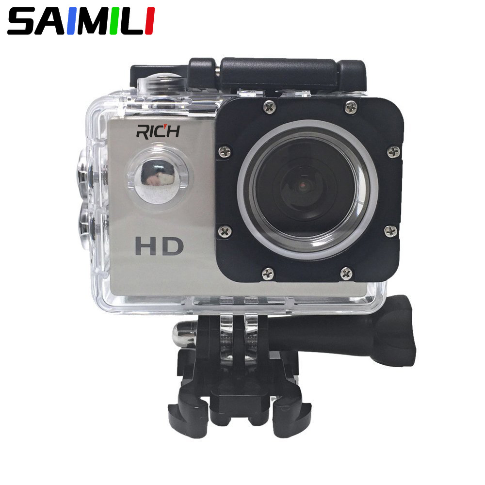 【SAIMILI】Máy ảnh thể thao D9 Wifi dưới nước Mini Cam 1080P HD 8MP Chống nước SJ Cam Camera thể thao 