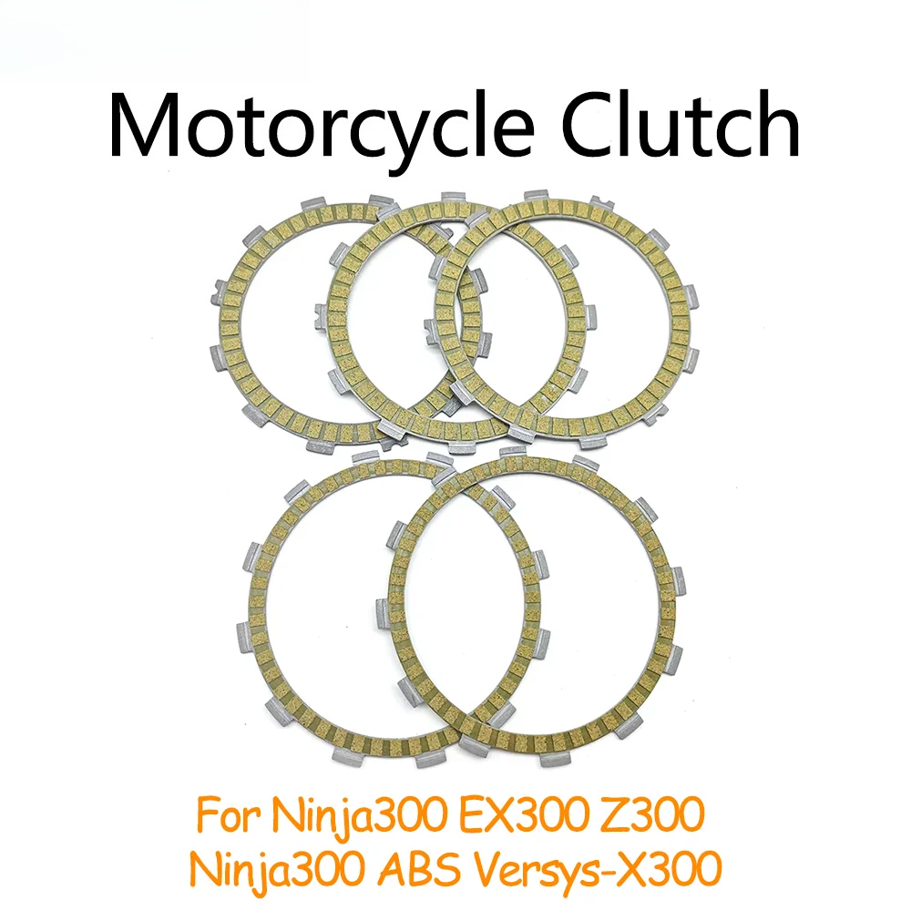 Đối với Đĩa ly hợp xe máy KAWASAKI Ninja 300 EX300 Z300 Z300 Ninja 300 ABS Versys-X 300 Versys-X300