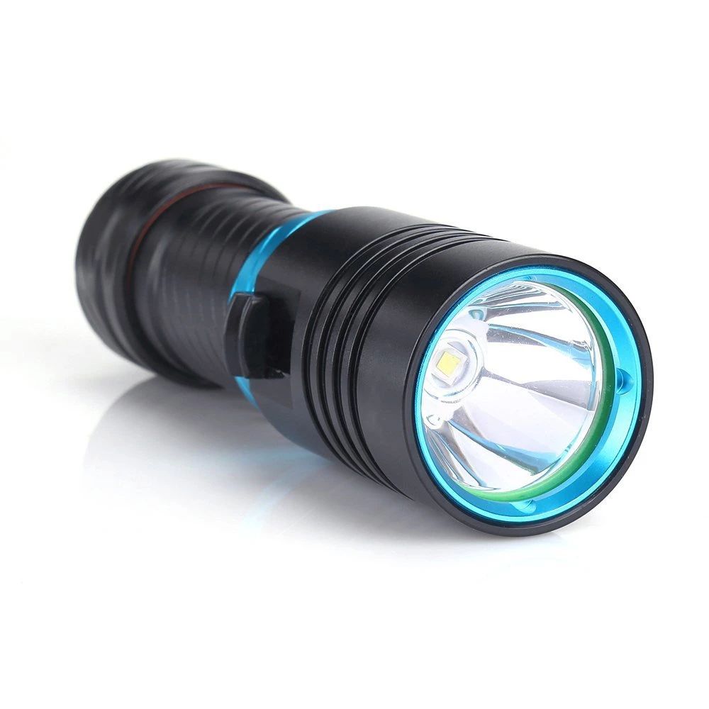 Đèn pin lặn Led Dv30 2500 Lumen Cree Xm L2 100 mét Chống nước dưới nước