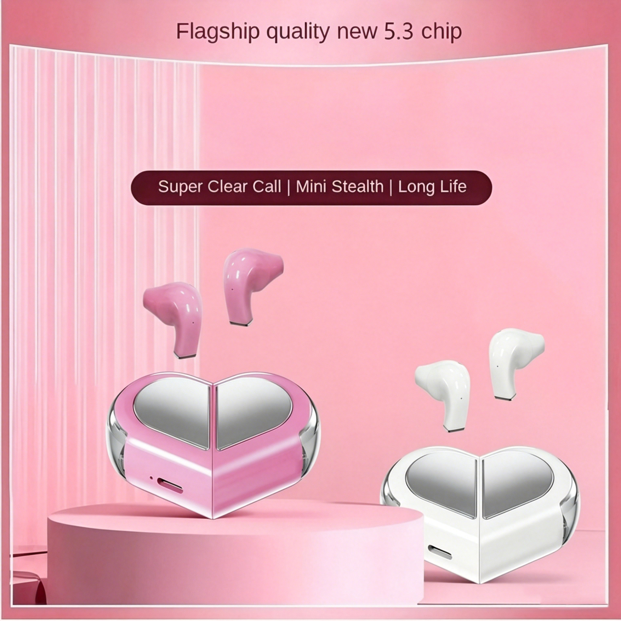 Tai nghe không dây VITOG K520 TWS Bluetooth, tai nghe ngủ K520, tai nghe thể thao âm thanh nổi