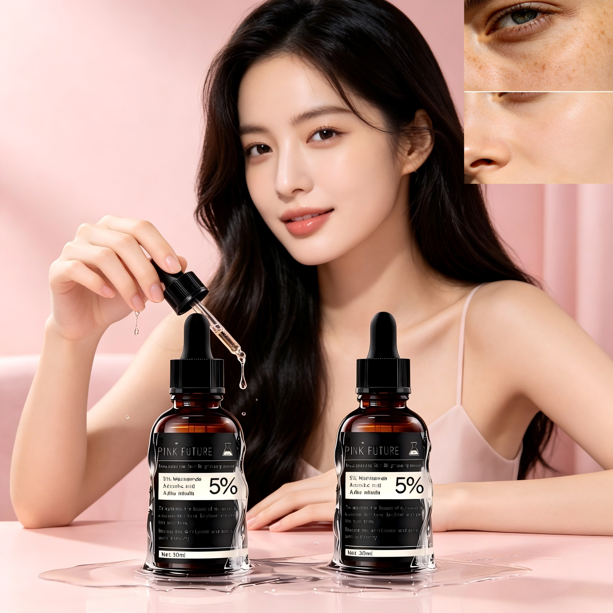 Serum Pink Future Niacinamide Arbutin 30ml – Serum làm đều màu & chống tăng sắc tố