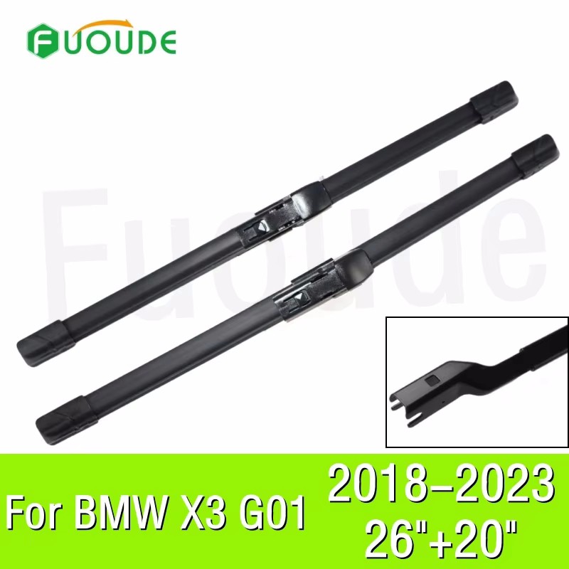 Lưỡi gạt mưa BMW X3 G01 26+20 Cao su kính chắn gió 2018-2023