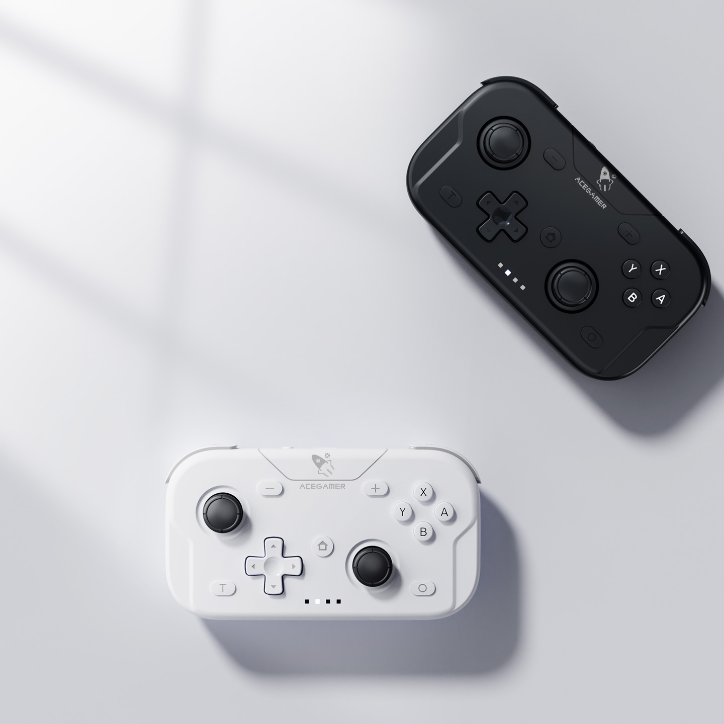 Bộ điều khiển game không dây mini siêu gọn, tay cầm chơi game di động cho Switch / PC / Android / iO