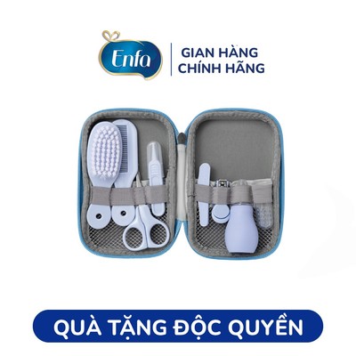 [Quà tặng không bán] Bộ dụng cụ chăm sóc tóc, mũi, móng cho bé Elmich BabyCare EL3043