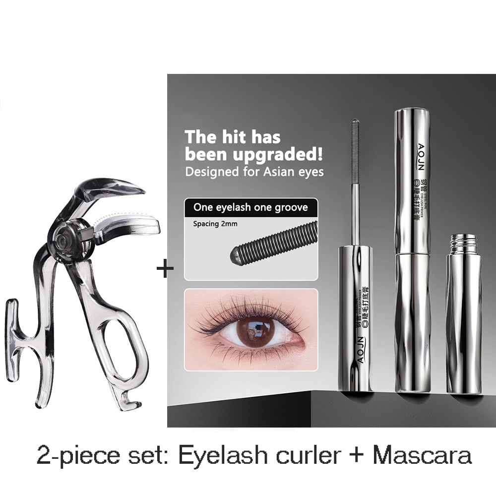 Mascara chống thấm nước, Mascara lông mi dài ống Amg có độ dài tự nhiên & uốn cong chống thấm nước c