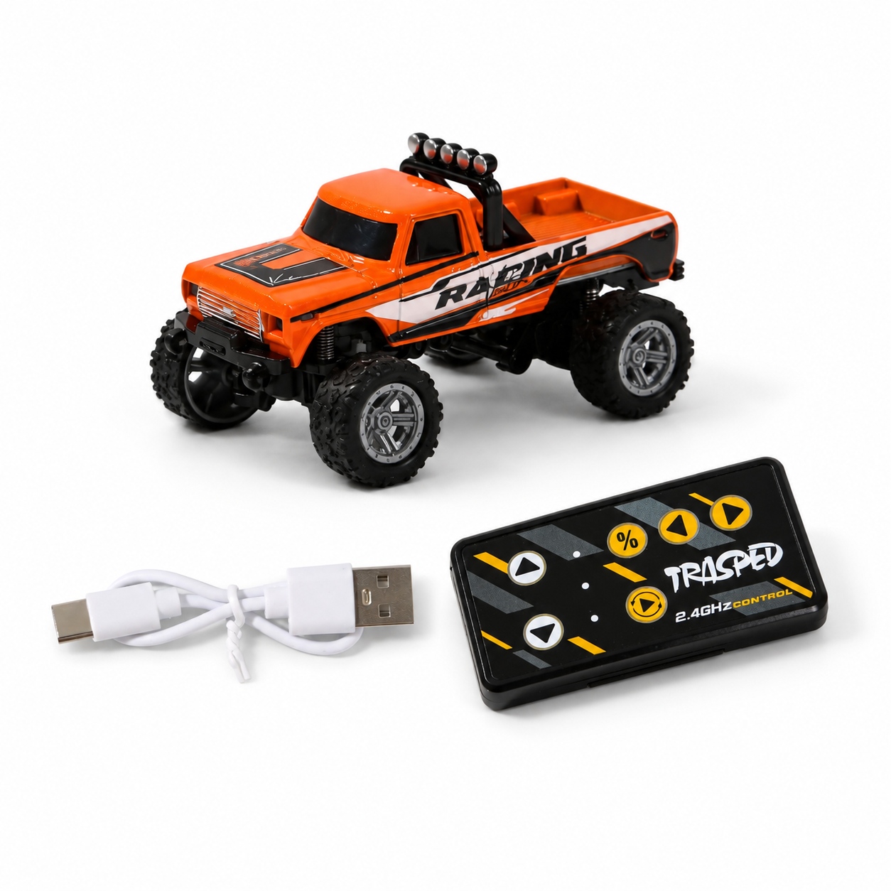 Mini RC Car 1: 64 Die-Cast – Chế độ điều khiển kép – Chạy mượt mà trên nhiều bề mặt khác nhau – Quà 
