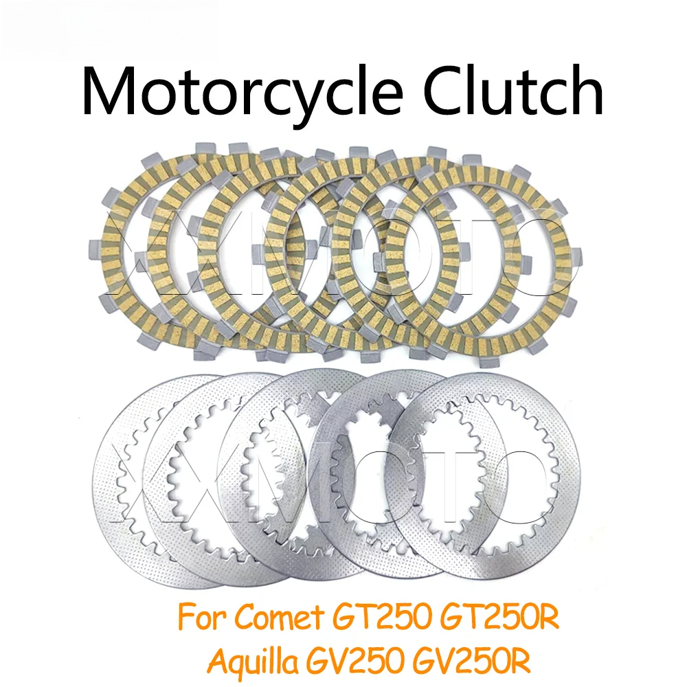 Bộ đĩa ly hợp xe máy Hyosung Comet GT250 GT250R Aquilla GV250 GV250R GT 250 GV 250R
