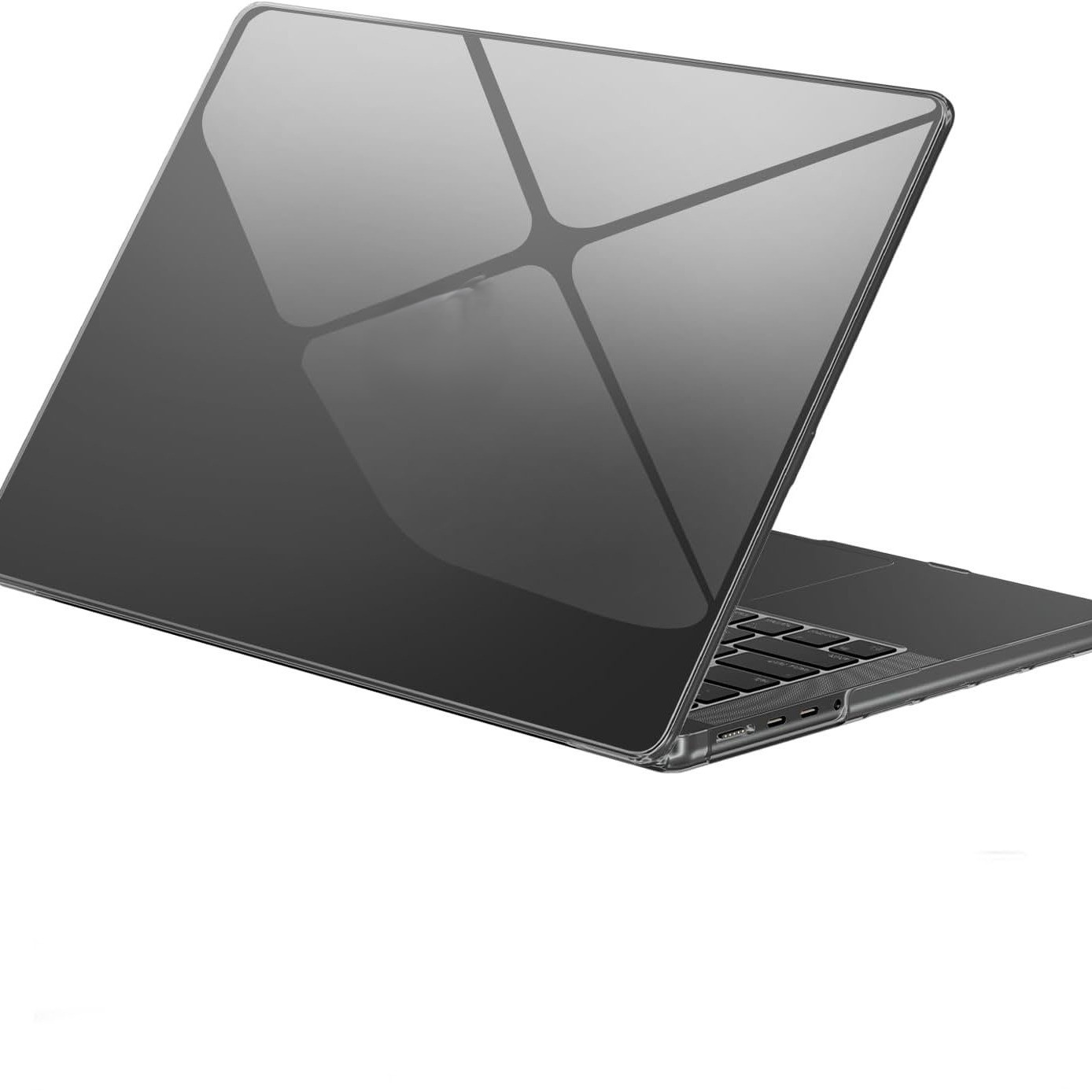 Ốp MacBook trong mờ phủ mờ, siêu mỏng, chống sốc cho MacBook Air 13/15 M1 M2 M3 M4 M5 2022-2026 & Pr