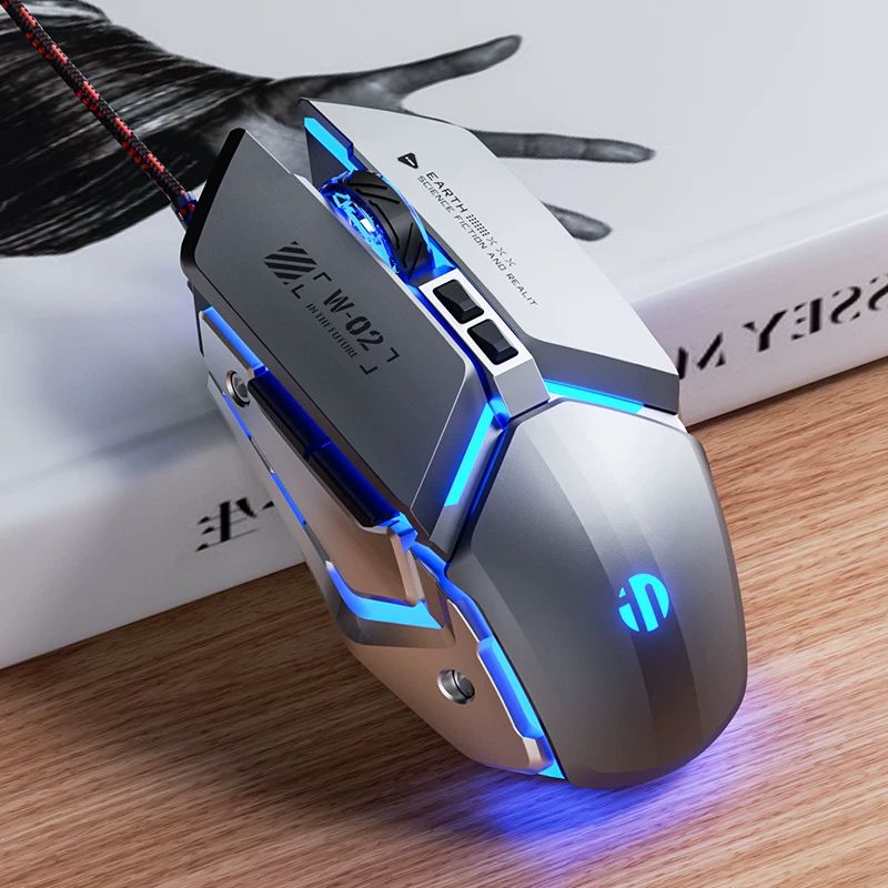 Chuột chơi game không dây Im Lặng Inphic W2, USB, dùng cho bàn phím cơ, laptop, máy tính để bàn và s