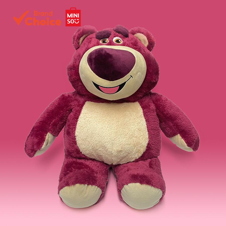 MINISO Lotso Series - Gấu bông ngồi vừa mềm mại dễ thương 30 cm × 42 cm quà tặng