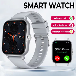  Đồng hồ thông minh thời trang mới màn hình HD 1.85 inch, gọi Bluetooth, quà tặng dịp lễ 2026 cho nam và nữ