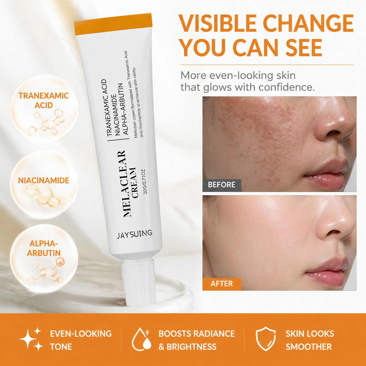 Kem Dưỡng Ẩm Ceramide 345 - Dưỡng Ẩm, Làm Mờ Thâm, Chăm Sóc Da Hàng Ngày