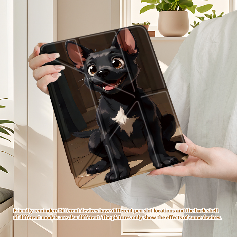 Ốp lưng cảm giác mịn vừa vặn hoàn hảo cho iPad Pro 12.9 2021-2024 & iPad Air 10.9, Người bạn đồng hà