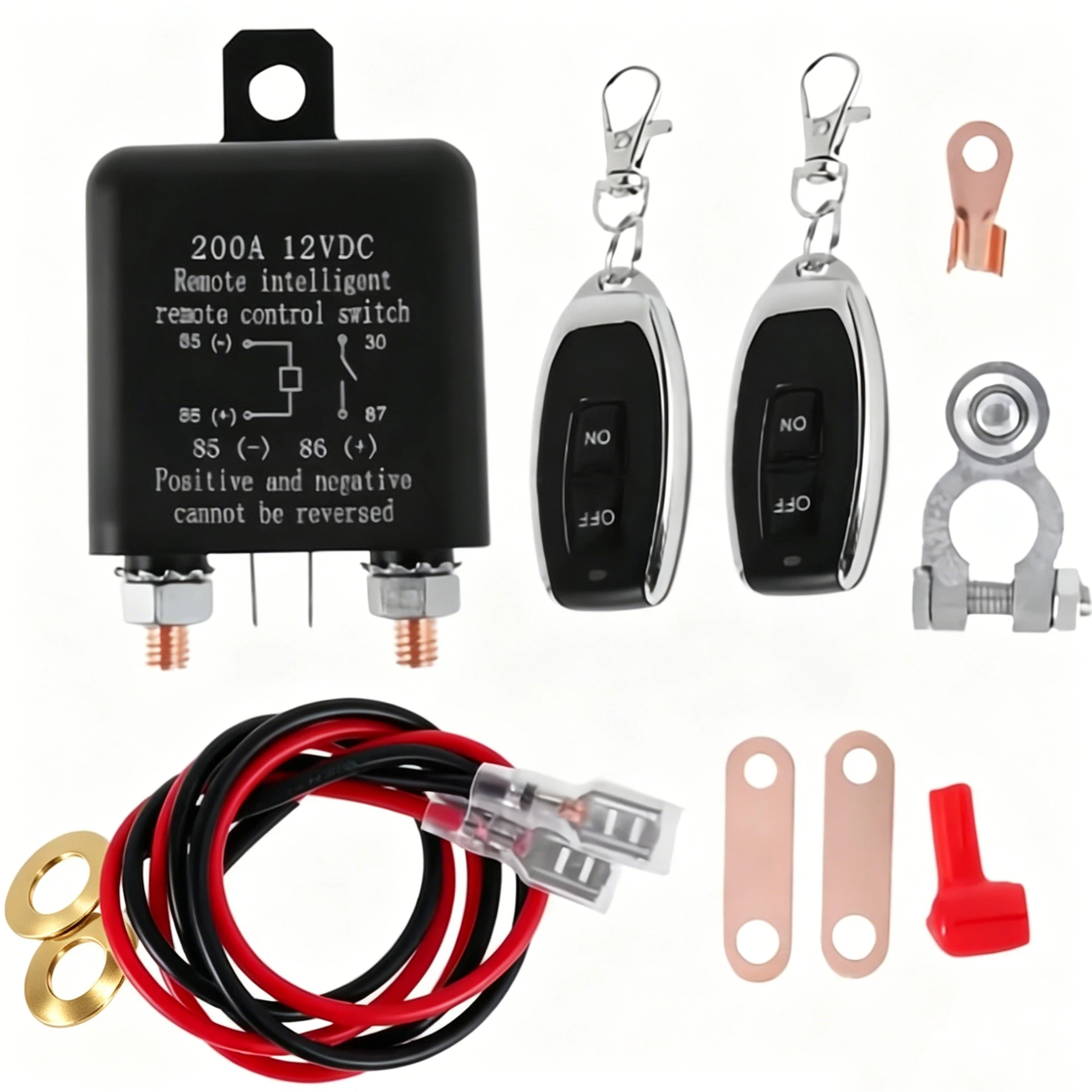 Công tắc ngắt kết nối pin Gremote 12v 200a