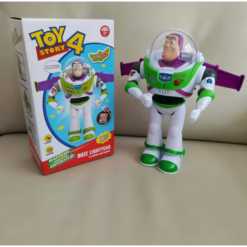 Toy Story 5 Buzz Lightyear Phiêu Lưu Hành Động Dòng Mù Hộp TOPTOY Multibuzz Camp Buzz Lightyear Sưu 