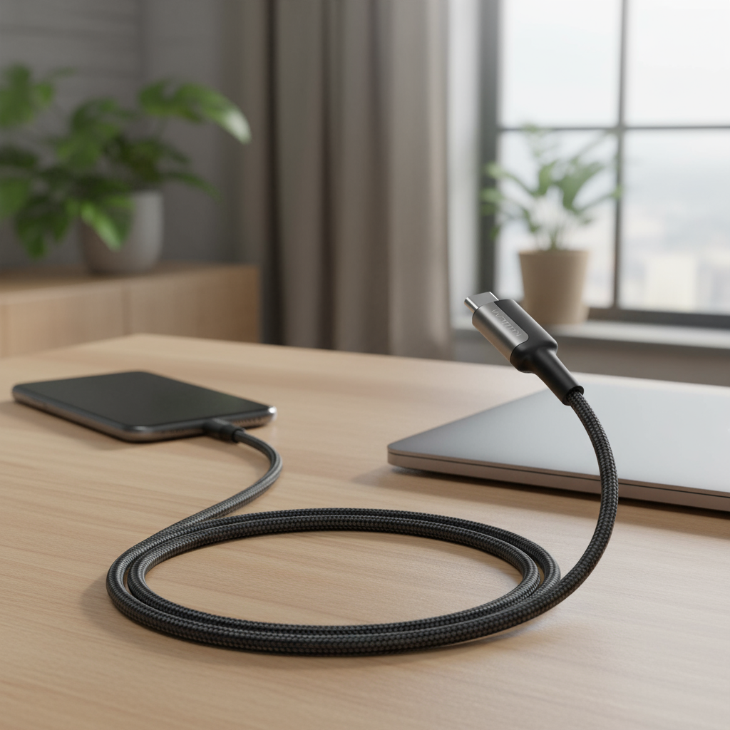 KUULAA Cáp sạc nhanh Type C sang Type C 65W PD QC 4.0 cho Samsung Xiaomi linh hoạt sử dụng đa cảnh