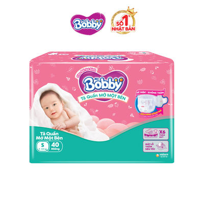 [MKB Gift] Tã Bobby Quần Mở Một Bên size S40 miếng
