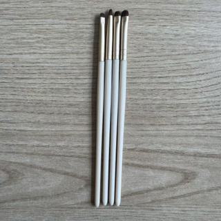 Bàn chải mắt 4 gói, Bàn chải phấn mắt tóc động vật, hoàn hảo cho ngày và các bữa tiệc