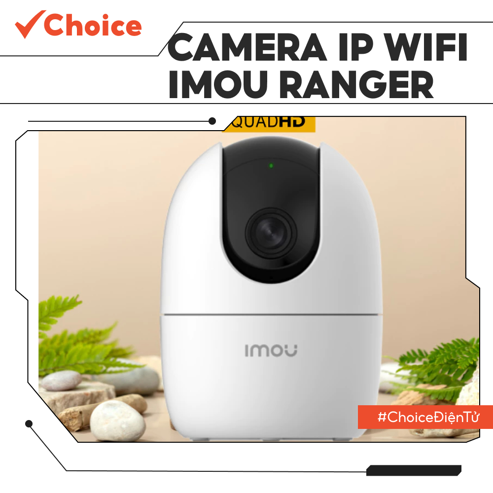 [Choice] Camera ip wifi IMOU EL1-2912-20 IPC-K2MP-3H1WE ranger a52p 5M Quad HD (3K) Thẻ nhớ 32GB